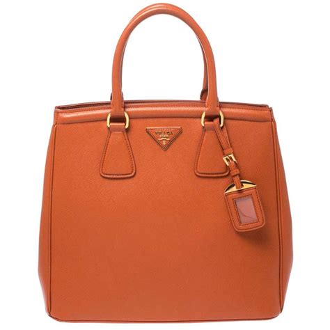 prada orange tote|prada work tote.